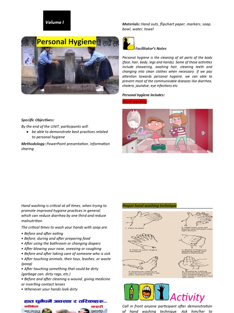 Personal Hygiene: Materials | PDF | Oral Hygiene | Toothbrush