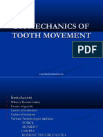 Biomechanics of Tooth Movement