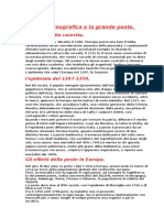 La Peste Crisi Demografica Ed Impatto Sulla Mentalita Collettiva