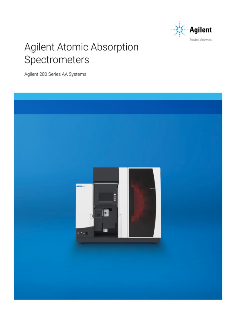 5990 6495en PDF Atomic Absorption Spectroscopy Physical Sciences