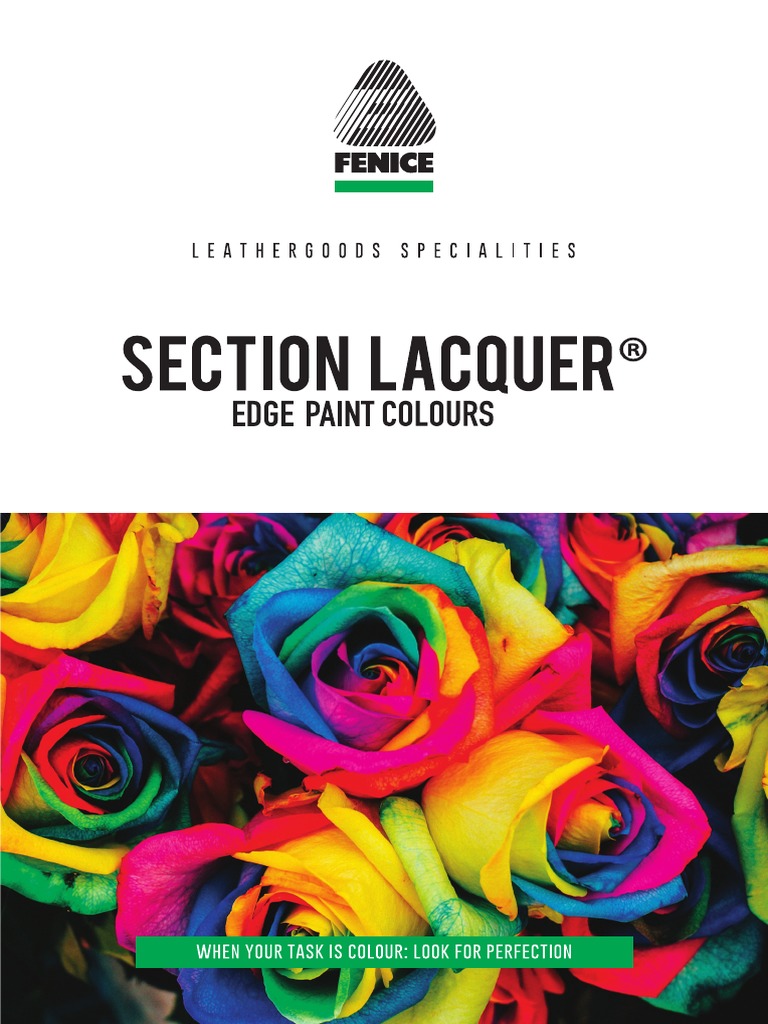 Edge Finish Colour Chart PDF | PDF