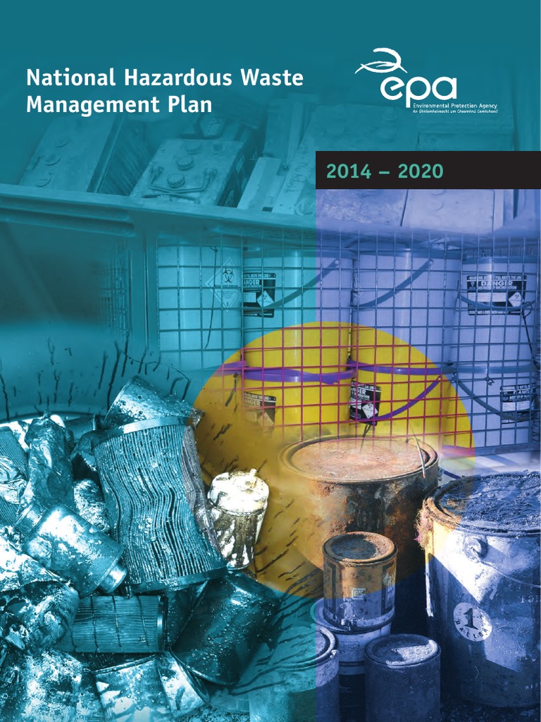 National Hazardous Waste Management Plan | PDF | Hazardous Waste | Waste