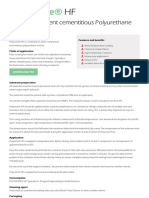 Polycrete®: Three Component Cementitious Polyurethane Screed