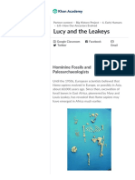 Lucy and The Leakeys (Article) - Khan Academy - 1586946407754