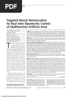 Targeted Muscle Reinnervation For Real-Time Myoelectric Control of Multifunction Artificial Arms