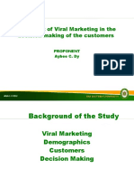 The Effect of Viral Marketing in The Decision Making of The Customers