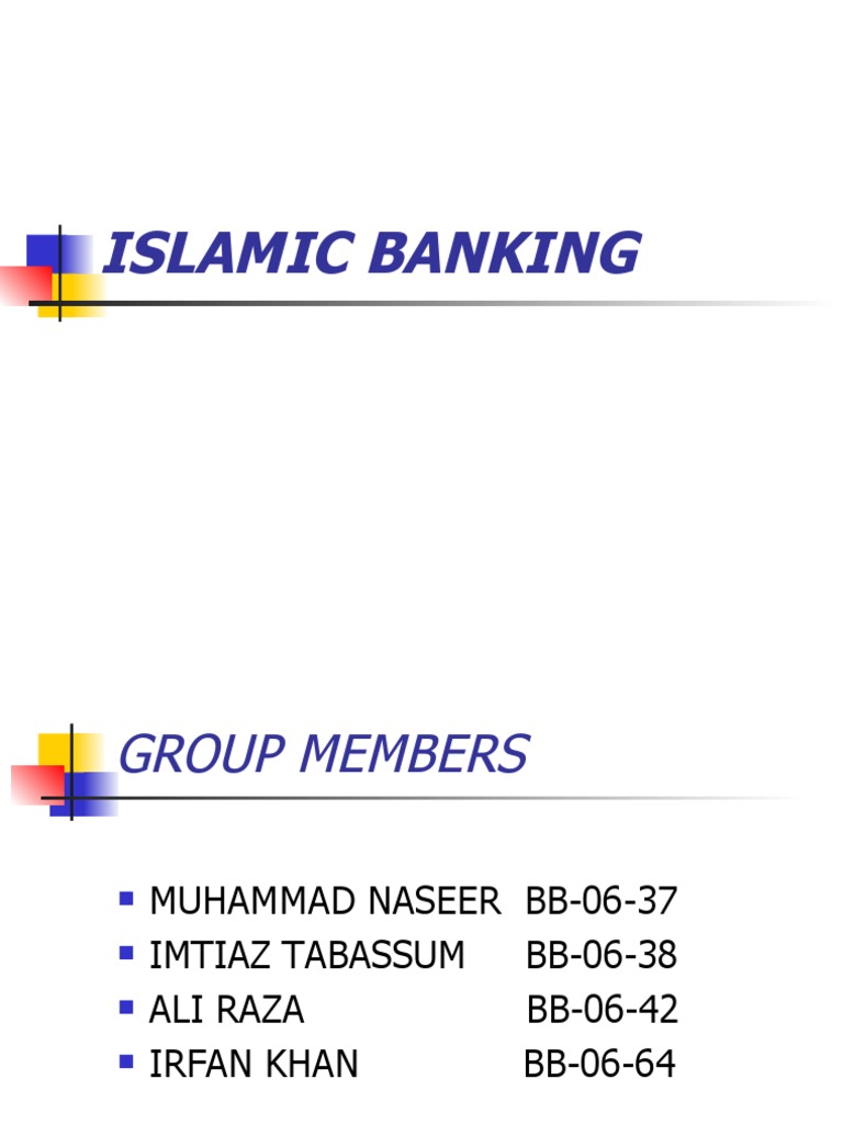 Islamic Banking1 | PDF | Islamic Banking And Finance | Banks