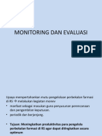 Monitoring Dan Evaluasi