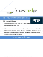 High Yield Internal Medicine Board Exam Pearls PDF