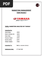 Final Report Yamaha PDF