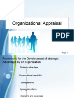 Organizational Appraisal: Powerpoint Templates