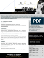 CV CAROLINA GIL Compras, Administración y Logística