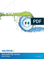 Microsoft SQL-on-Nutanix Best Practices PDF