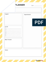 Daily Planner Template - TemplateLab - Com-11