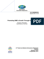 Promoting SME's Growth Through Innovation: 2014/SMEMM/004