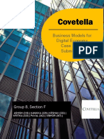 Covetella: Business Models For Digital Economy Case Study Submission