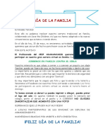 Feliz Día de La Familia PDF
