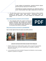 Lanzamientos y juegos de reacción para practicar en familia