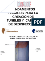 RECUBRIMIENTOS PARA CABINAS O TÚNELES DE DESINFECCION