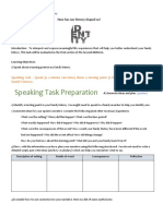 Lev 6 - Guide 1 - FINAL TASK Speaking Prep