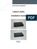 C4Max-3Gna Installation Guide: Mobile Devices Ingénierie