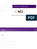 Advanced Fortran Programming Techniques