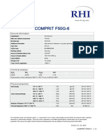 COMPRIT F50G-6 gunning mix