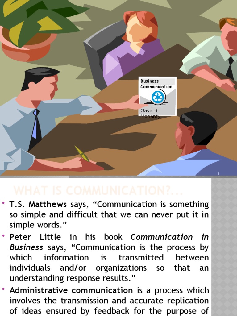 Communication intelligence overview