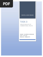 TASK-3: Digital Logic Design