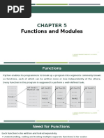 Functions and Modules: 1 © Oxford University Press 2017. All Rights Reserved