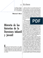 Literatura Infantil y Juvenil y Su Importancia PDF