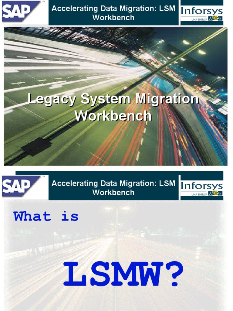 LSM Workbench for Data Migration Guide | PDF | Computer Data | Computing
