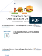 Product and Service Cross-Selling and Up-Selling: Predictive Analytics Use Case