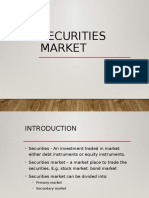 SECURITIES MARKET