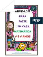 ATIVIDADES PARA CASA DE MATEMÁTICA 3º ANO.pdf