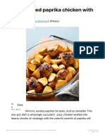 Oven-Baked Paprika Chicken With Rutabaga - Diet Doctor