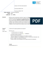 TR026 - Administración y Dirección de Empresas - Autoevaluacion