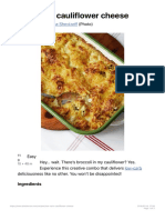 Low-Carb Cauliflower Cheese - Diet Doctor 1