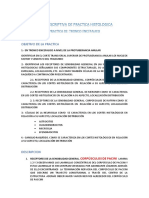 Objetivo de La Practica: 1.-En Tronco Encefalico A Nivel de La Protuberancia Anular