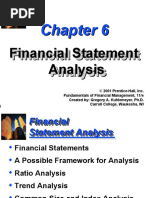 Financial Statement Analysis Financial Statement Analysis