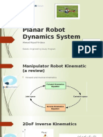 Robot Manipulator - Planar Dynamic System