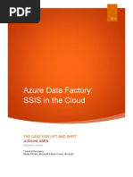 Azure Data Factory SSIS in The Cloud