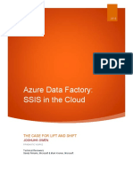 Azure Data Factory SSIS in The Cloud