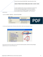 Tutorial SAP Merubah Peraturan Menjadi SNI 03-2847-2002 PDF