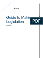 Guide To Making Legislation Jul 2017