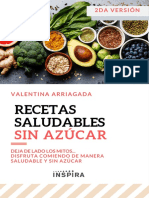 Libro de Recetas Saludables Sin Azúcar