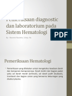 Pemeriksaan diagnostic dan laboratorium pada sistem Hematologi.pptx