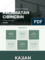 Pembahasan Karakteristik Dan Analisis Wilayah Kec Cibingbin