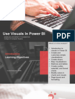 Use Visuals in Power BI: Angeles University Foundation College of Computer Studies