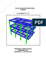 3.0 Memoria de Cálculo Estructural Chuniza